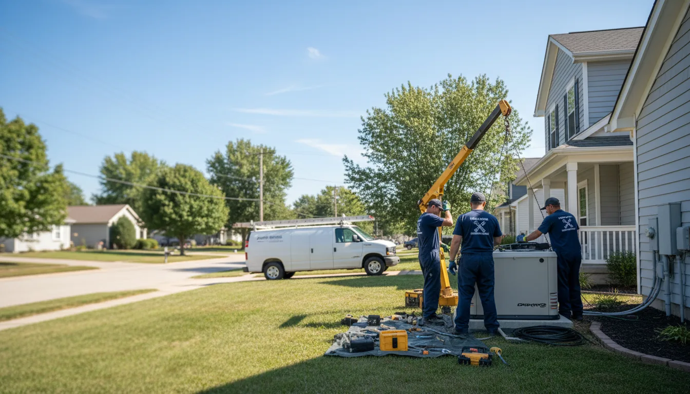 Generator Installation in Opdyke, IL near me